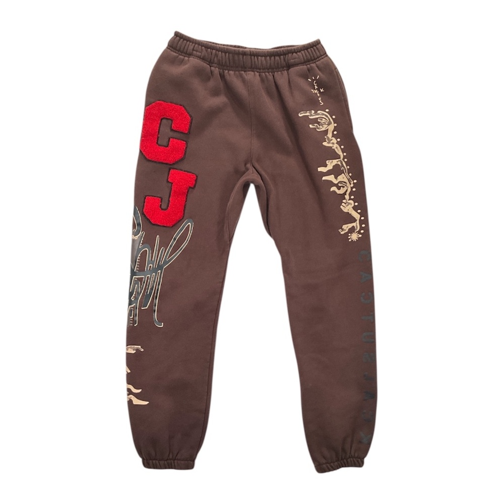Travis Scott X Cactus Jack brown “Flare” Sweatpants Size M